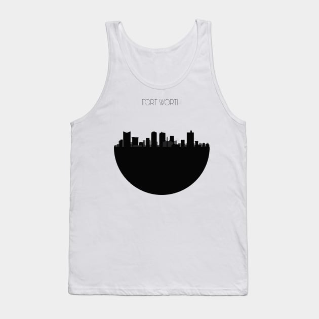 Fort Worth Skyline Tank Top by inspirowl